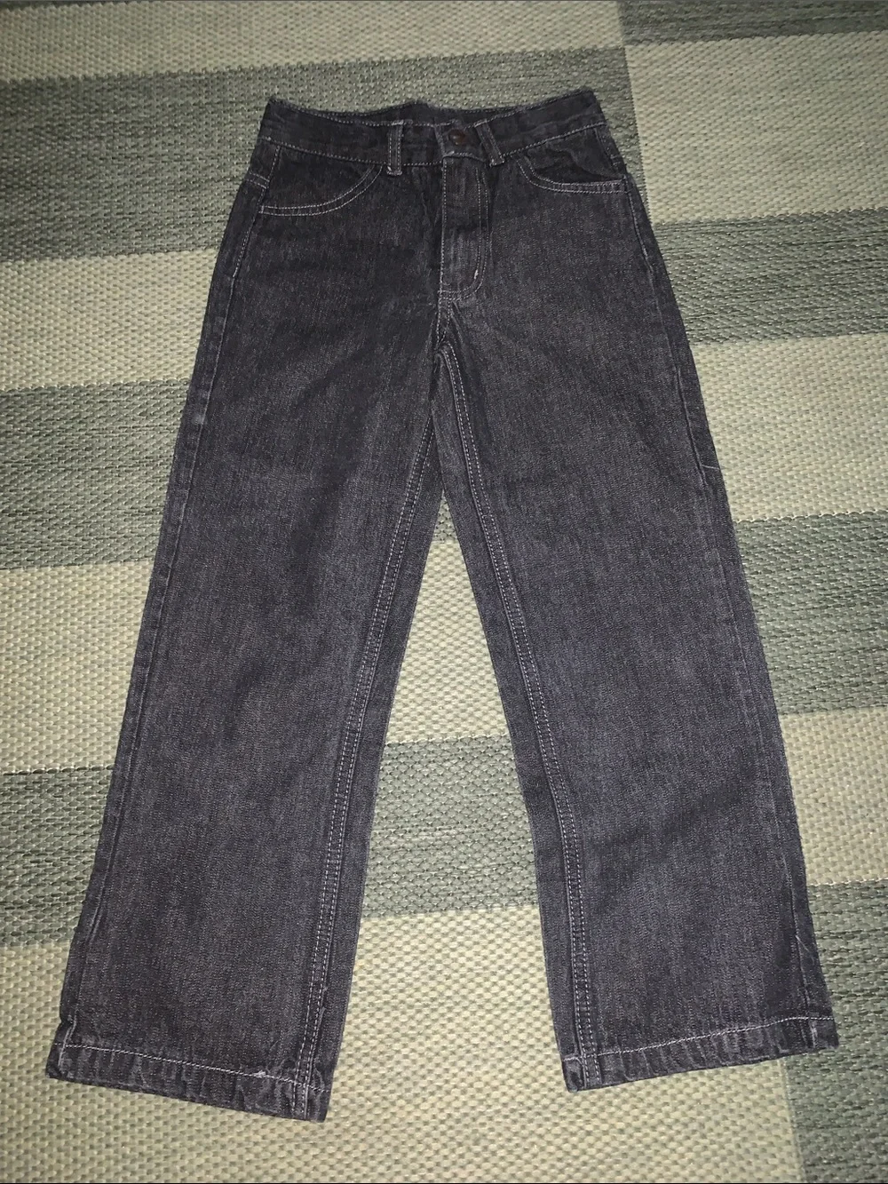 Nautica Kids Straight-Leg Jeans in Dark Charcoal